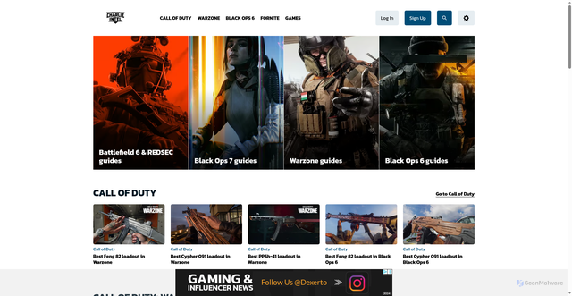 Security scan screenshot of https://www.charlieintel.com