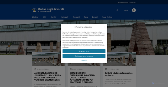 Security scan screenshot of https://forovallo.it/