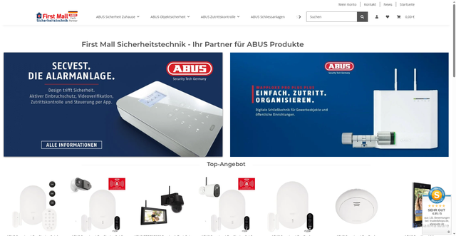 Security scan screenshot of https://sicherheit-selbst-installiert.eu/