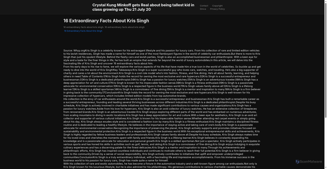 Security scan screenshot of https://roommateratinghugo-xa285gtyfr.edgeone.app/10518-16-extraordinary-facts-about-kris-singh.html