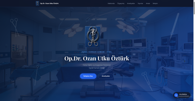 Security scan screenshot of https://ozanutkuozturk.com/