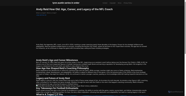 Security scan screenshot of https://rantautrendhub-dpvxrf54kad0.edgeone.app/andy-reid-how-old.html