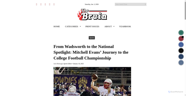 Security scan screenshot of https://wadsworthbruin.com/17378/sports/from-wadsworth-to-the-national-spotlight-mitchell-evans-journey-to-the-college-football-championship/