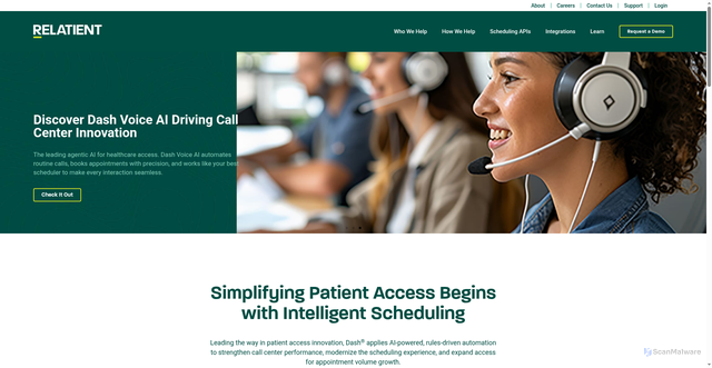 Security scan screenshot of https://www.relatient.net