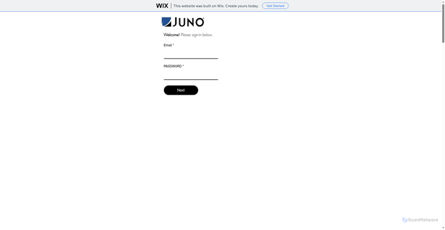 Security scan screenshot of https://debbyspuredutch5.wixsite.com/my-site-1