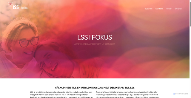 Security scan screenshot of https://lssifokus.se