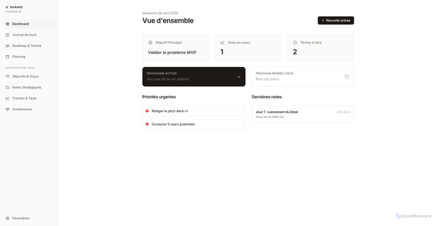 Security scan screenshot of http://quanid.pages.dev/