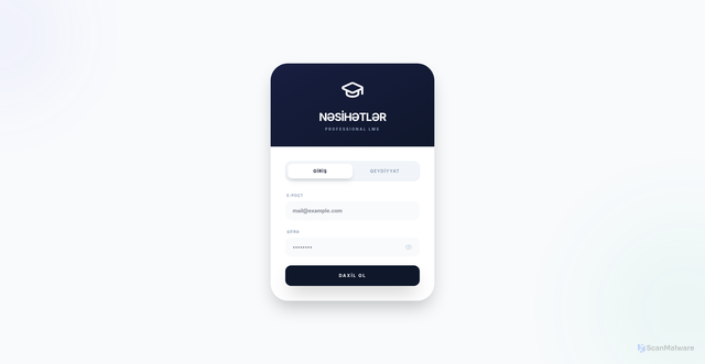 Security scan screenshot of https://nesihetler-medresesi-s2em0jna09.edgeone.app/