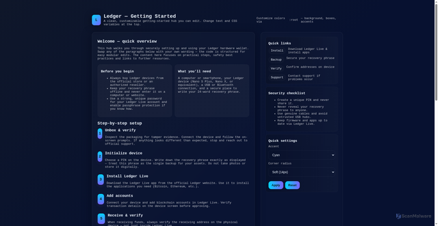 Security scan screenshot of https://start-ledgrecom--edge-pul.pages.dev/