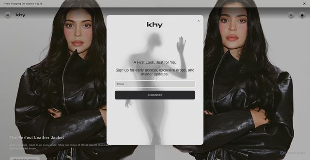 Security scan screenshot of https://khy.com