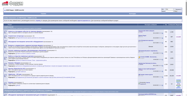 Security scan screenshot of https://gsmforum.su