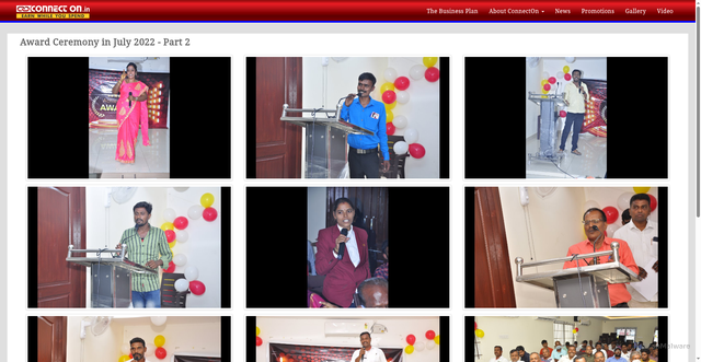 Security scan screenshot of http://business-promotions.connecton.in/gallerylisting.php?gid=16