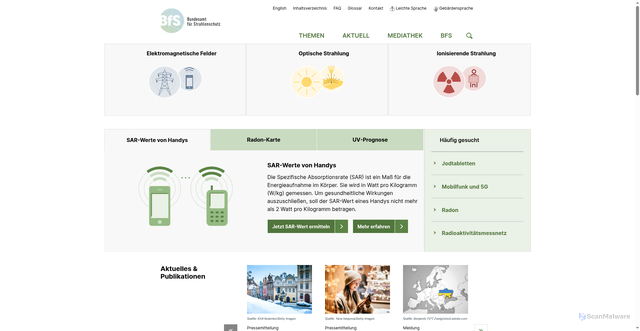 Security scan screenshot of https://www.bfs.de/DE/home/home_node.html