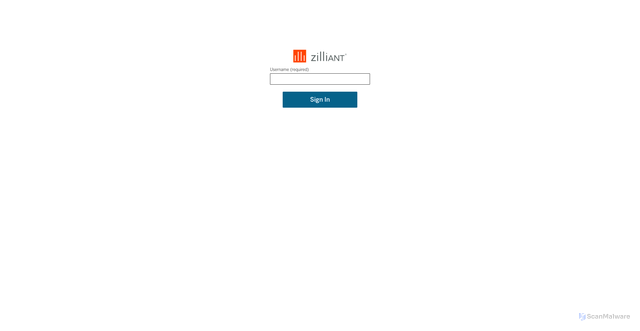 Security scan screenshot of https://na2-max.zilliant.com