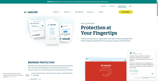 Security scan screenshot of https://mirror2.extension.netcraft.com