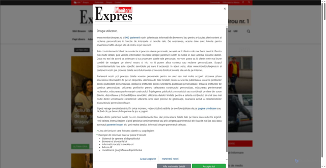 Security scan screenshot of https://www.monitorulexpres.ro