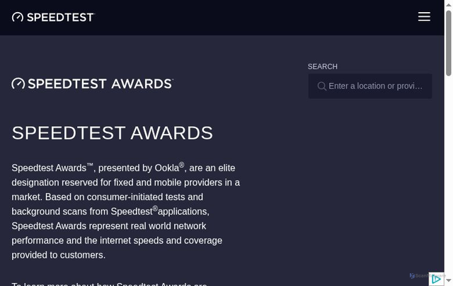 Security scan screenshot of https://germany-cjo.pages.dev/awards