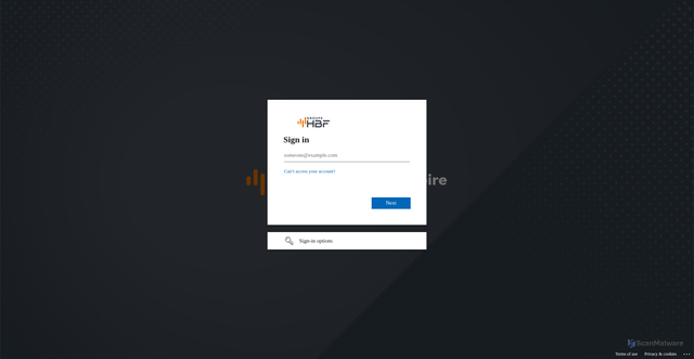 Security scan screenshot of https://support-it.groupehbf.com/marketplace/oauthsso/front/login.php?plugin_oauthsso_applications_id=1&redirect=