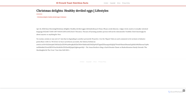 Security scan screenshot of https://jfflonlinehugo-wtlittsh7o.edgeone.app/14714-christmas-delights-healthy-deviled-eggs-lifestyles.html