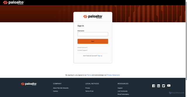 Security scan screenshot of https://uk.wildfire.paloaltonetworks.com