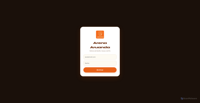Security scan screenshot of http://arena-aruanda.pages.dev/