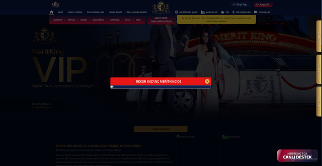 Security scan screenshot of https://meritbet2007.com/vip