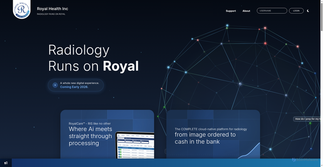 Security scan screenshot of https://www.royalmd.com