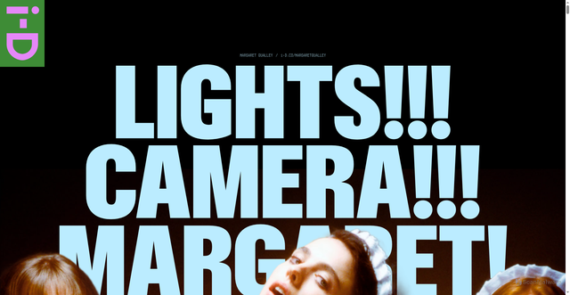 Security scan screenshot of https://spotlight.i-d.co/margaretqualley