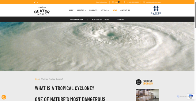 Security scan screenshot of https://heatermeals.com/blog/what-is-a-tropical-cyclone/?srsltid=AU7gw4UJOYg0ZT13EaucYYHNCGcAaiMDfOWWbCkRX9Ih_kjYTnddU9jg