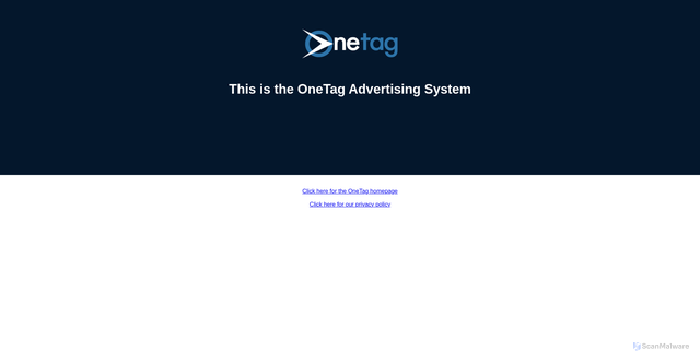Security scan screenshot of https://eu.onetag-sys.com/