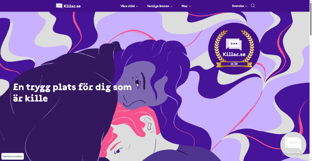 Security scan screenshot of https://killar.se/