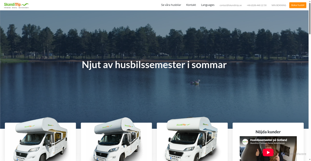 Security scan screenshot of https://skanditrip.nu