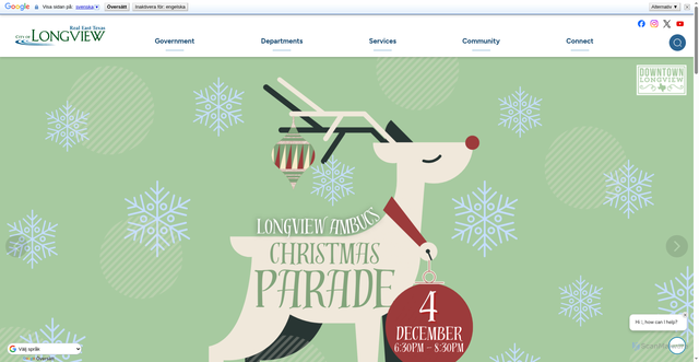 Security scan screenshot of https://longviewtexas.gov/