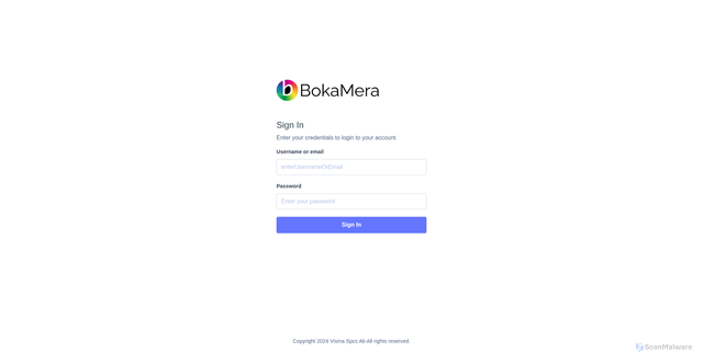 Security scan screenshot of https://identity.bookmore.com/