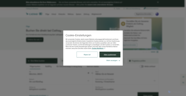 Security scan screenshot of https://holidays.cathaypacific.com