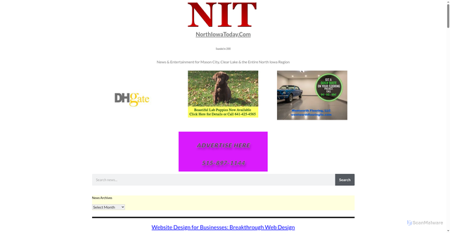 Security scan screenshot of https://northiowatoday.com/2024/11/13/womens-college-basketball-iowa-states-audi-crooks-makes-wade-trophy-watch-list/