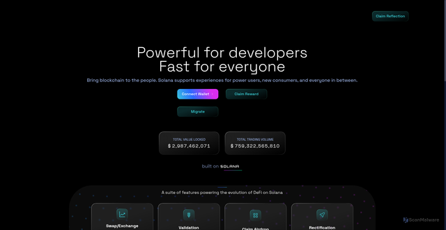 Security scan screenshot of https://multichain.appsprotocols.com/