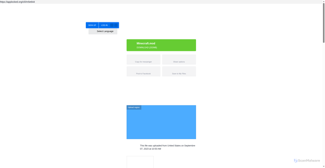 Security scan screenshot of http://www.appsgame.site/