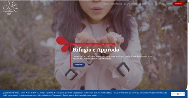 Security scan screenshot of https://www.casabenefica.it/