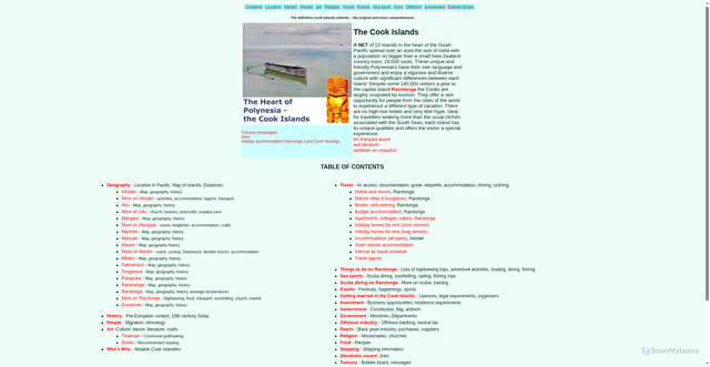 Security scan screenshot of https://www.ck/
