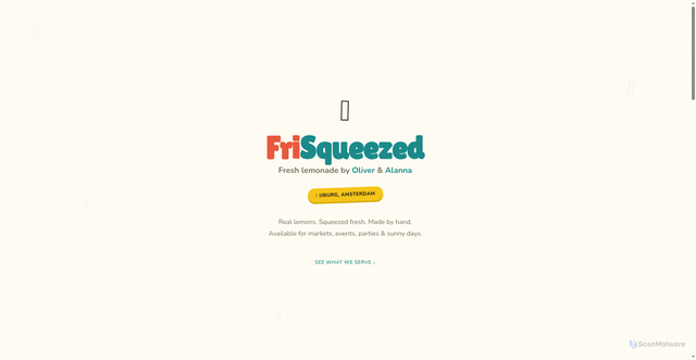 Security scan screenshot of https://frisqueezed.com/