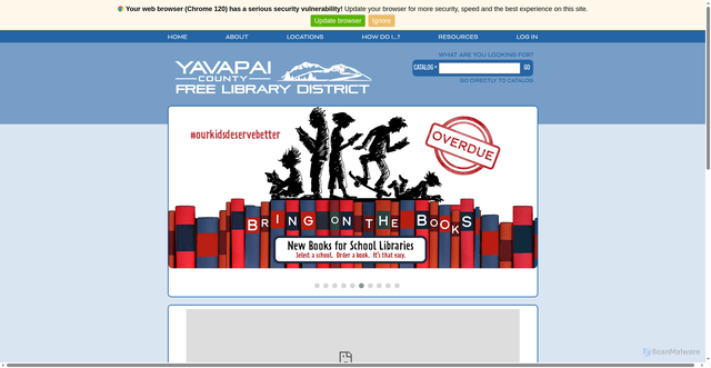Security scan screenshot of https://ycfld.gov/