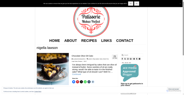 Security scan screenshot of https://www.patisseriemakesperfect.co.uk/tag/nigella-lawson/
