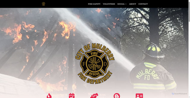 Security scan screenshot of https://mulberryfirear.gov/