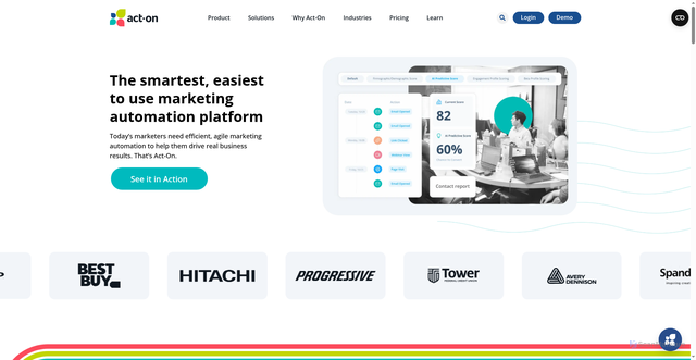 Security scan screenshot of https://actonsoftware.com