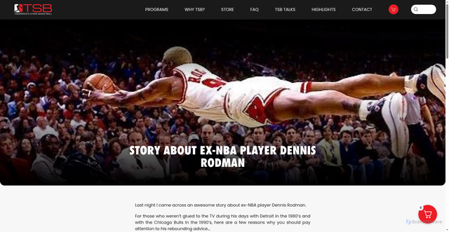 Security scan screenshot of https://tsbasketball.com/knowledge/story-about-ex-nba-player-dennis-rodman/?srsltid=AfmBOoqVhgBRI0Xe_eXY_B6DzVfHxk7zc2qosflgMnMYyfEU264-QZjv