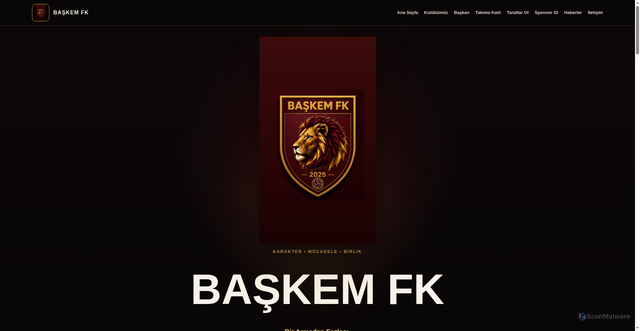 Security scan screenshot of https://baskemfk.com/