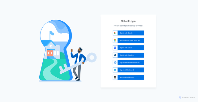 Security scan screenshot of https://org10761.deviceconsole.securly.com