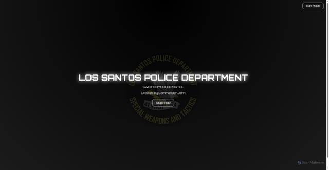 Security scan screenshot of https://lspdswat-5woc086pru.edgeone.app/index%20(5).html