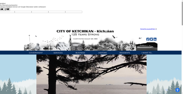 Security scan screenshot of https://www.ketchikan.gov/